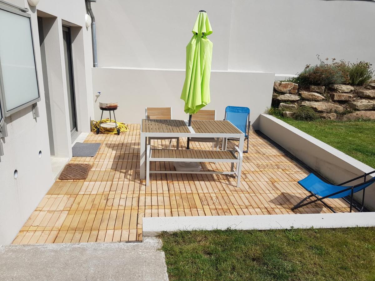 Cote Jardin - Cancale - Gite Standing - Proche Centre Et Port Kültér fotó